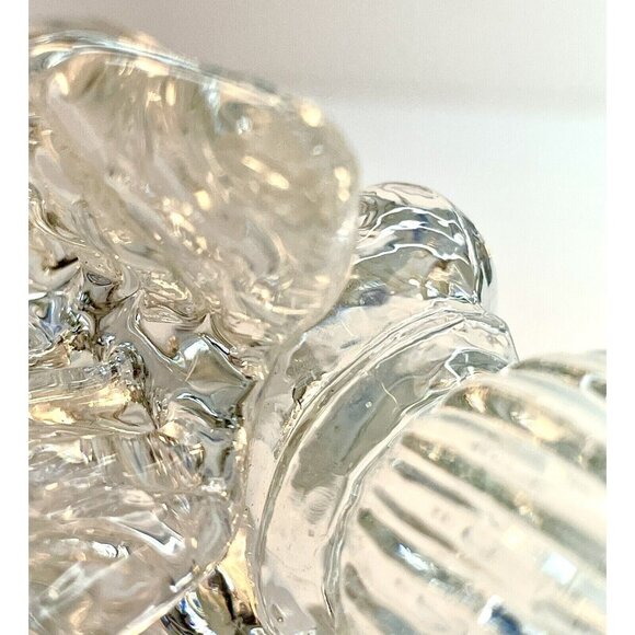 Vintage Christmas Nativity Angel Crystal Figurine Sculpture Brilliant 4" Taiwan - Picture 13 of 15